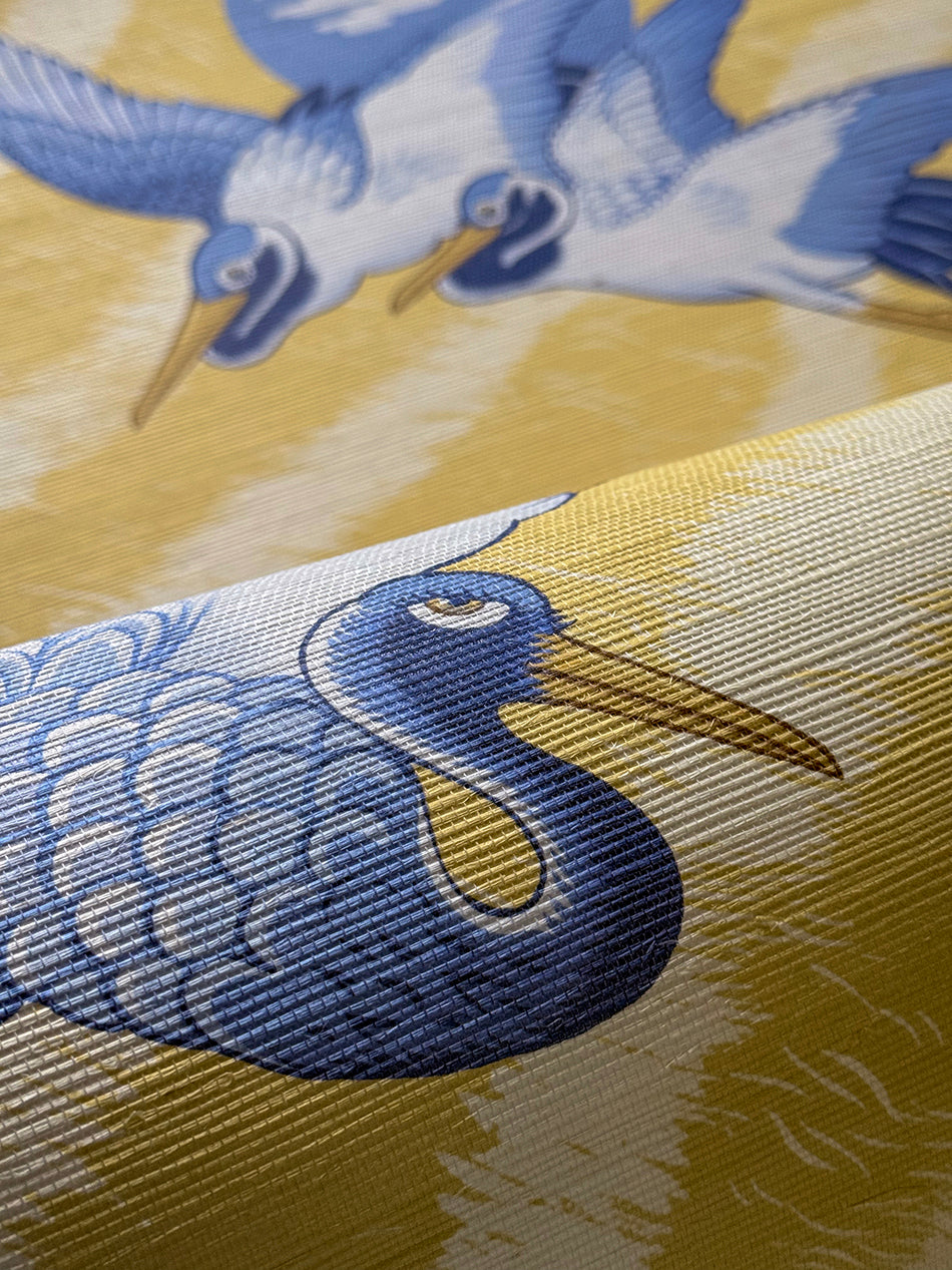 Sunset Dreams Grasscloth Wallpaper By The Metre