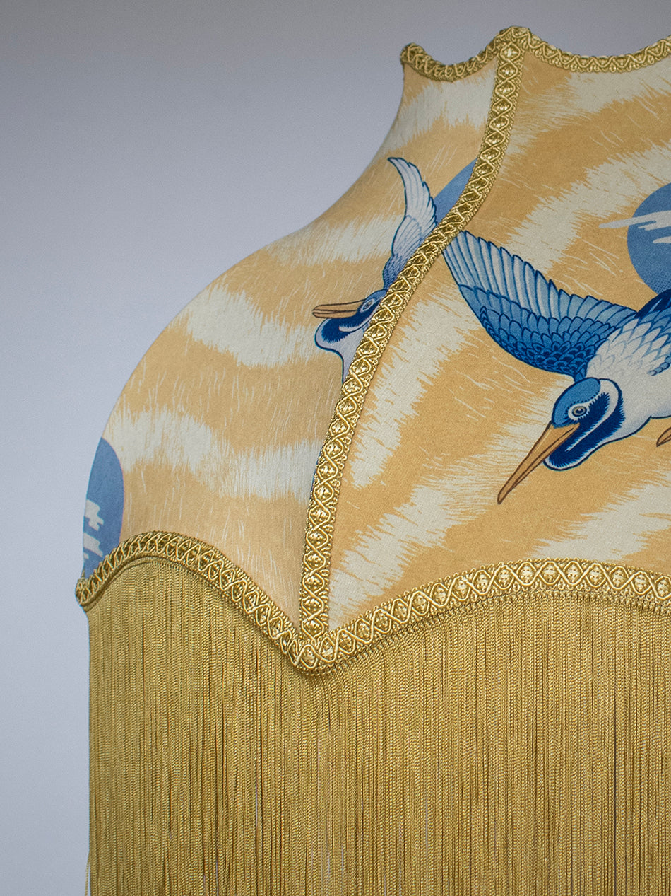 Sunset Dreams Fringed Lampshade