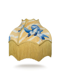 Sunset Dreams Fringed Lampshade