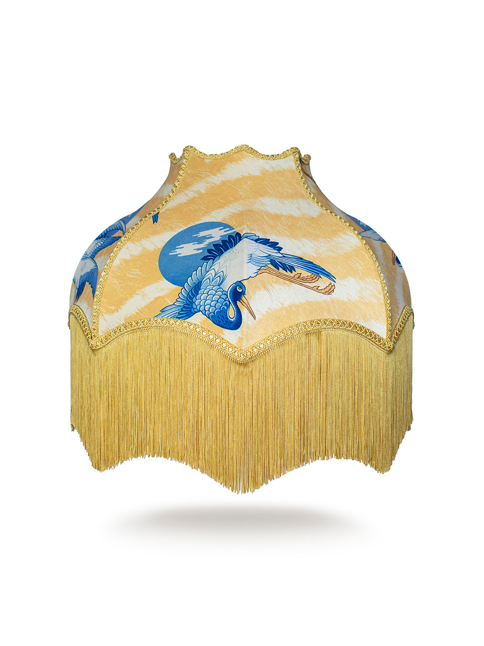 Sunset Dreams Fringed Lampshade