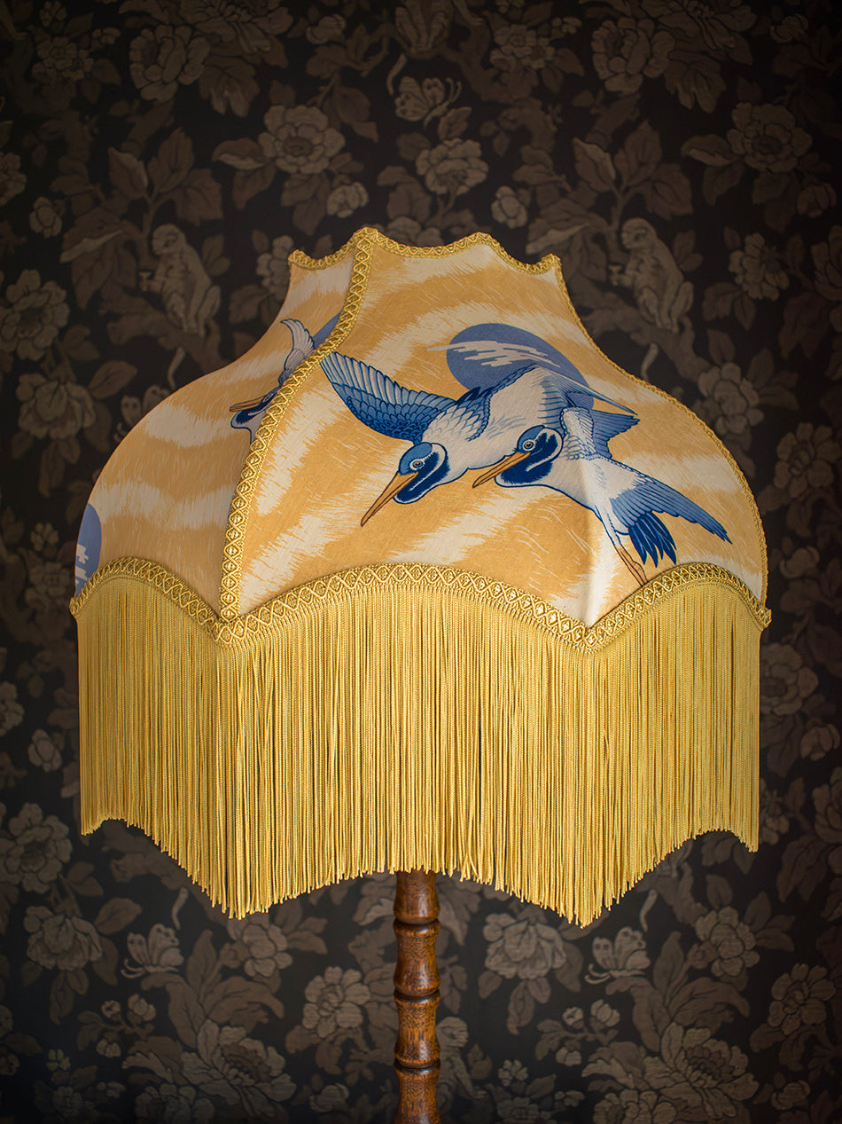 Sunset Dreams Fringed Lampshade
