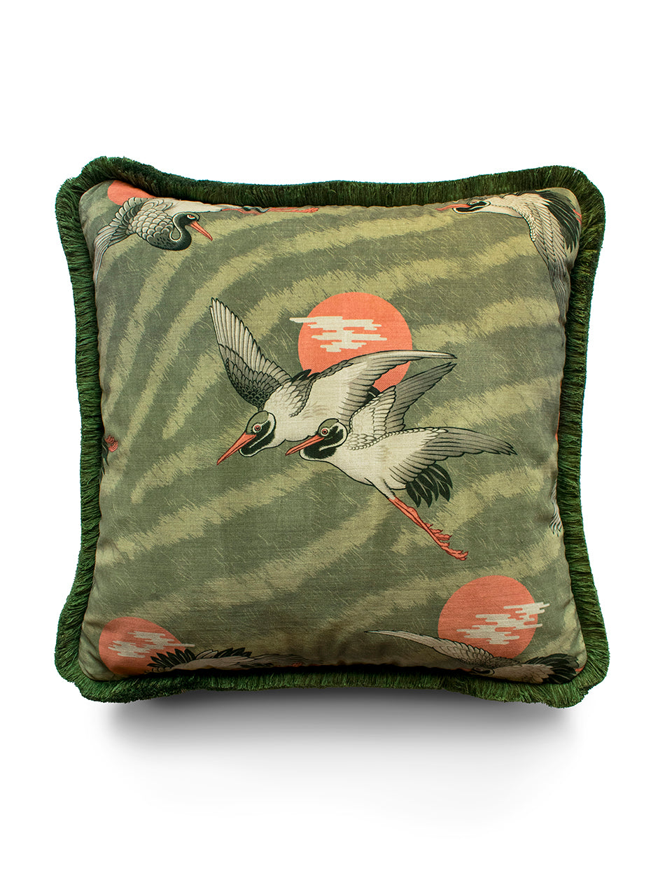 Sunset Dreams Velvet Cushion