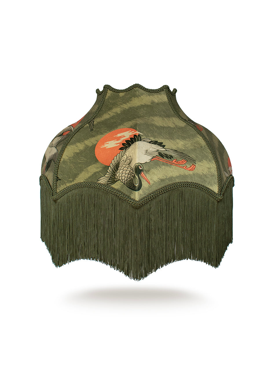 Sunset Dreams Fringed Lampshade