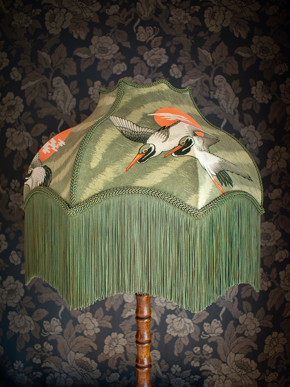 Sunset Dreams Fringed Lampshade