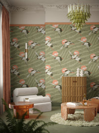 Sunset Dreams Grasscloth Wallpaper By The Metre