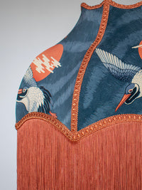 Sunset Dreams Fringed Lampshade