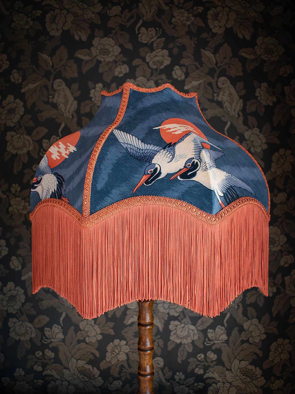 Sunset Dreams Fringed Lampshade