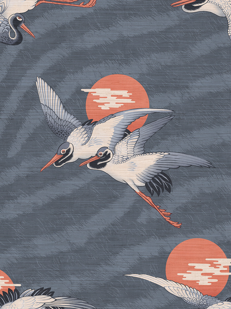 Sunset Dreams Grasscloth Wallpaper By The Metre