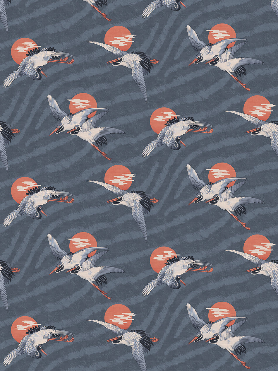 Sunset Dreams Grasscloth Wallpaper By The Metre