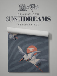 Sunset Dreams Grasscloth Wallpaper By The Metre