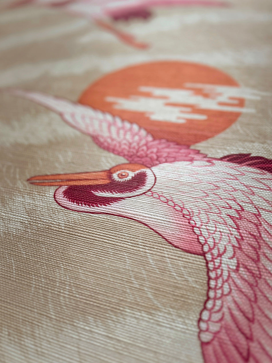 Sunset Dreams Grasscloth Wallpaper By The Metre