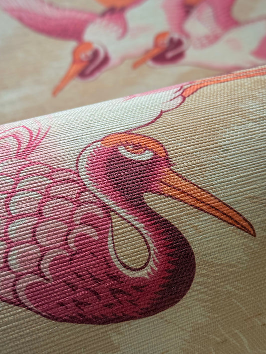 Sunset Dreams Grasscloth Wallpaper By The Metre