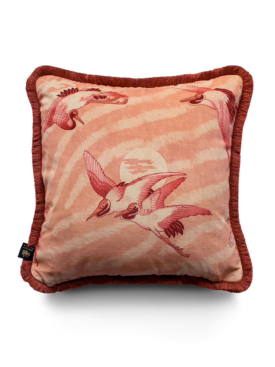 Sunset Dreams Velvet Cushion