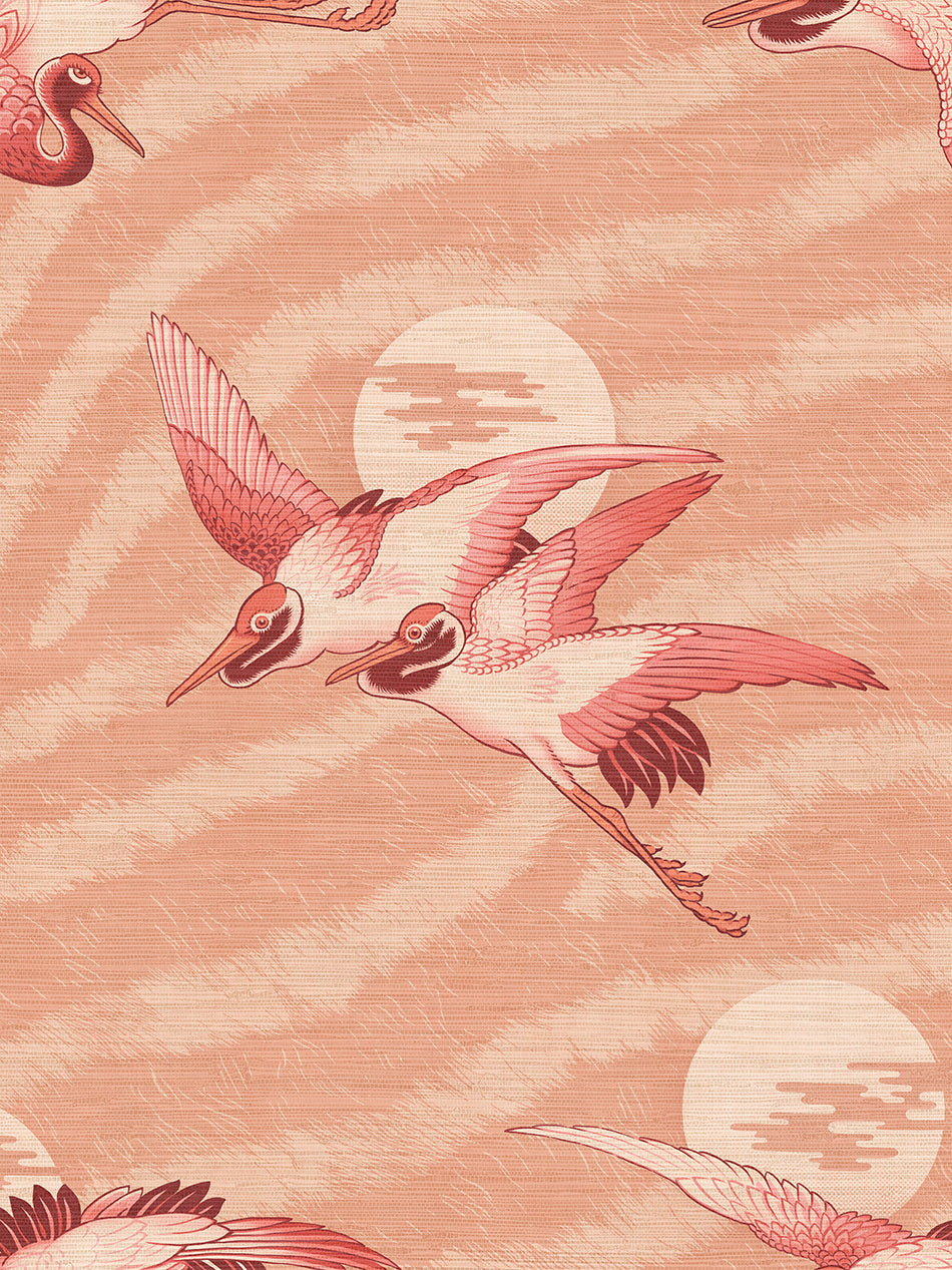 Sunset Dreams Grasscloth Wallpaper By The Metre