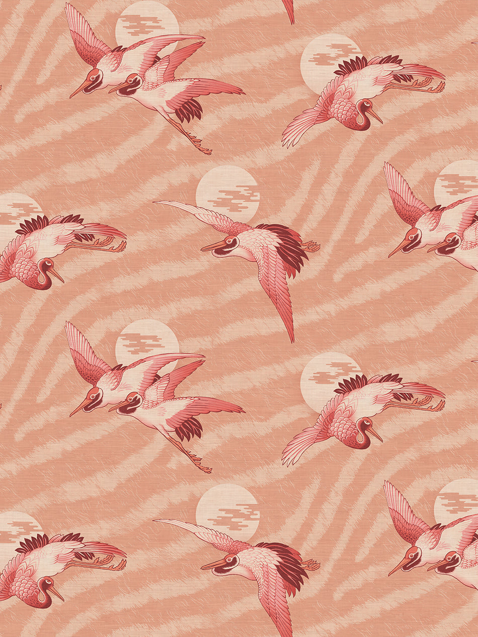 Sunset Dreams Grasscloth Wallpaper By The Metre