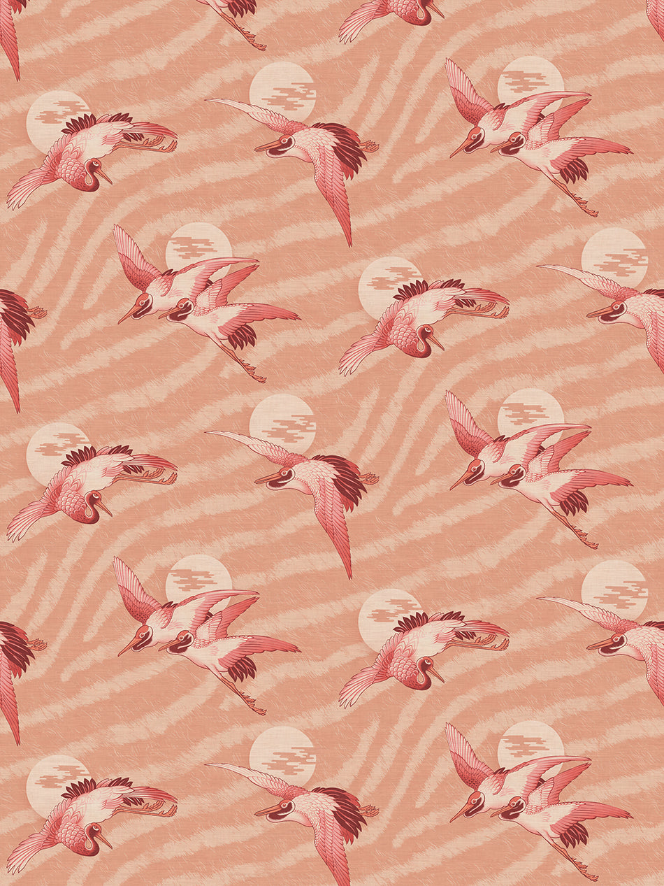 Sunset Dreams Grasscloth Wallpaper By The Metre