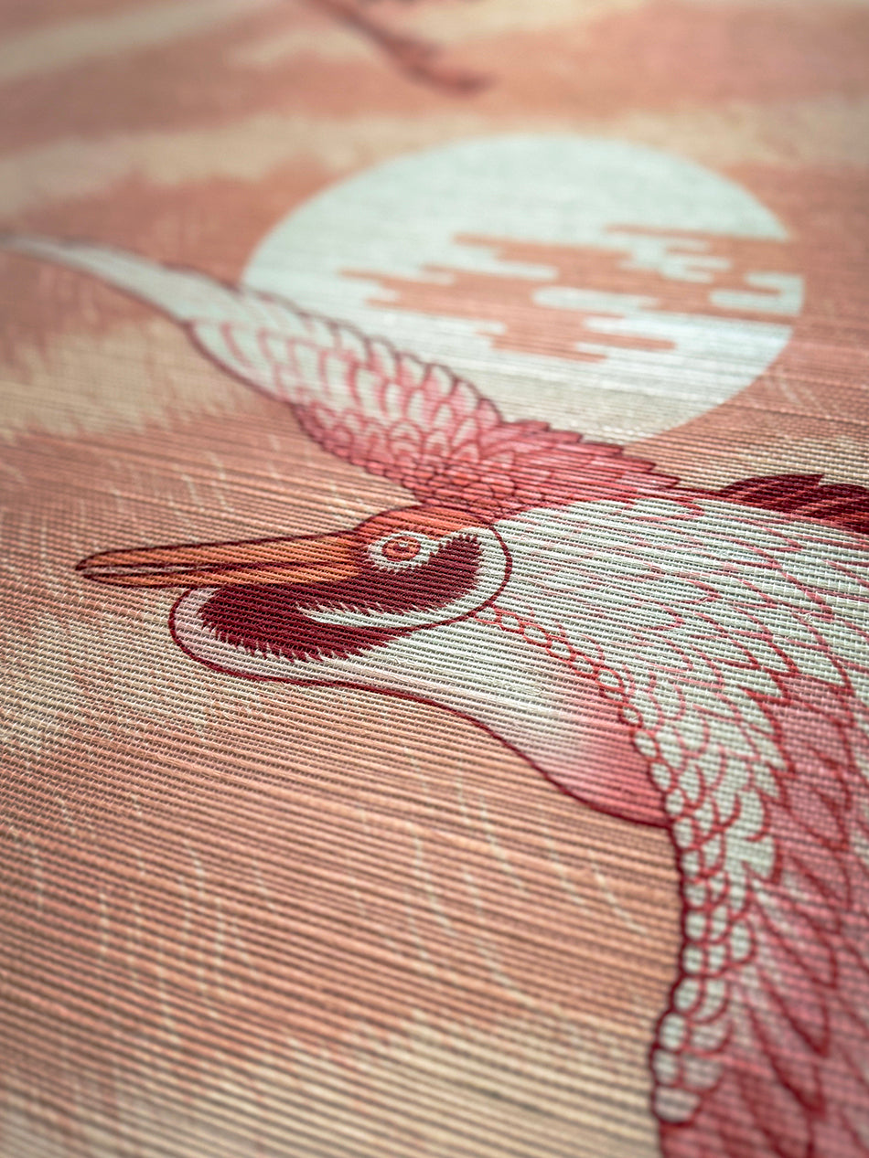 Sunset Dreams Grasscloth Wallpaper By The Metre