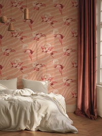 Sunset Dreams Grasscloth Wallpaper By The Metre