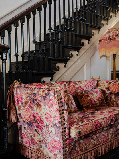 The Brambles Velvet Rectangle Cushion