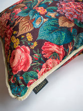 Load image into Gallery viewer, The Brambles &#39;Mulberry&#39; Velvet Cushion