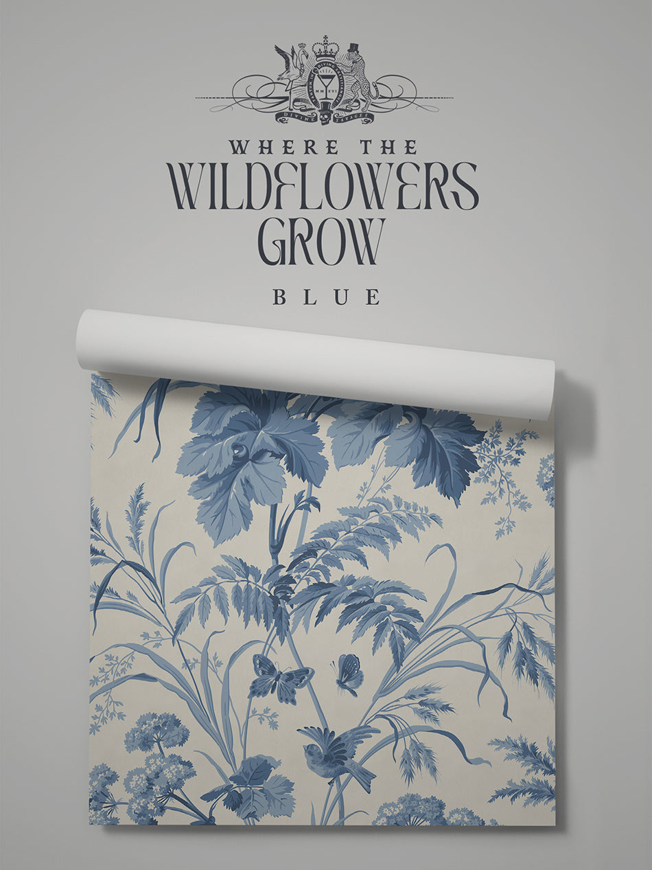 Where The Wildflowers Grow Wallpaper Sample