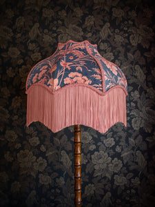 Where The Wildflowers Grow 'Dusk' Fringed Lampshade