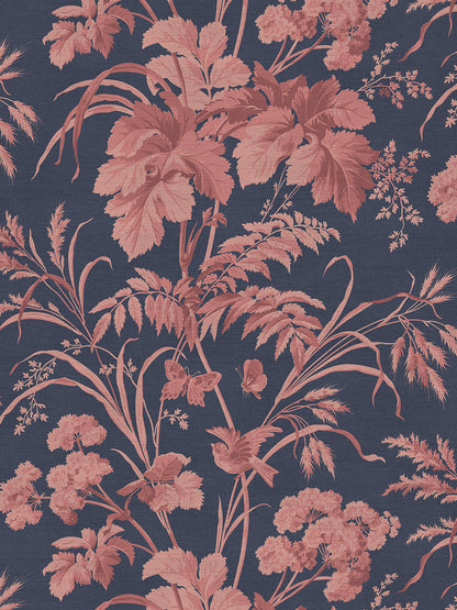 Where The Wildflowers Grow Recycled Velvet Sample