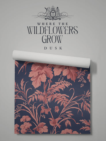 Where The Wildflowers Grow Wallpaper Sample