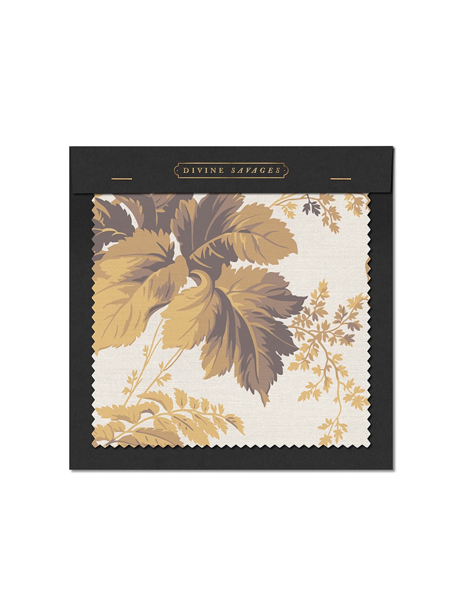 Where The Wildflowers Grow Recycled Velvet Sample