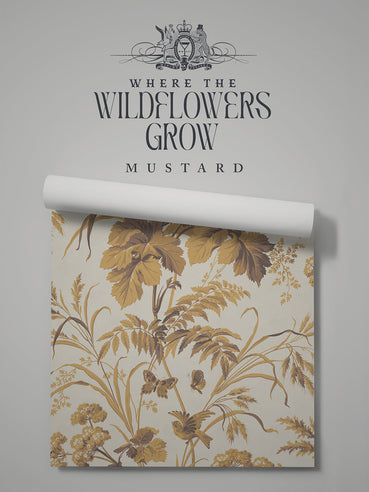 Where The Wildflowers Grow Wallpaper Sample