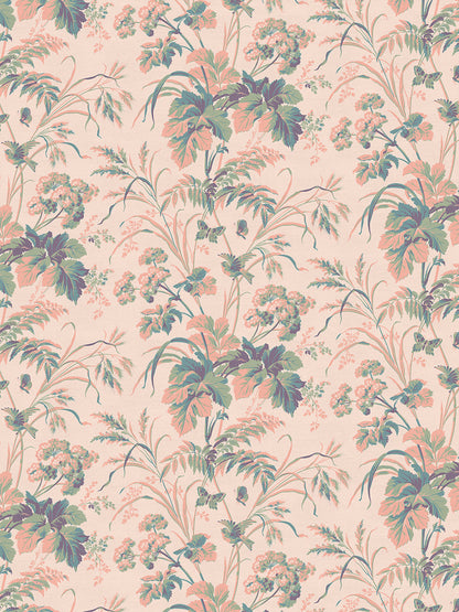 Where The Wildflowers Grow Recycled Velvet Sample