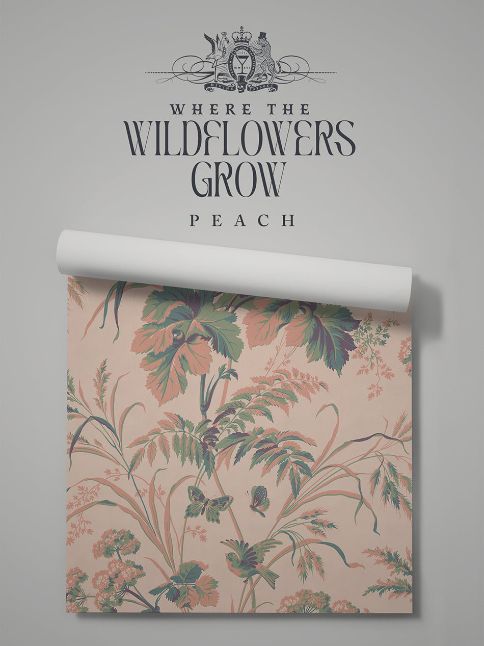 Where The Wildflowers Grow Wallpaper Sample