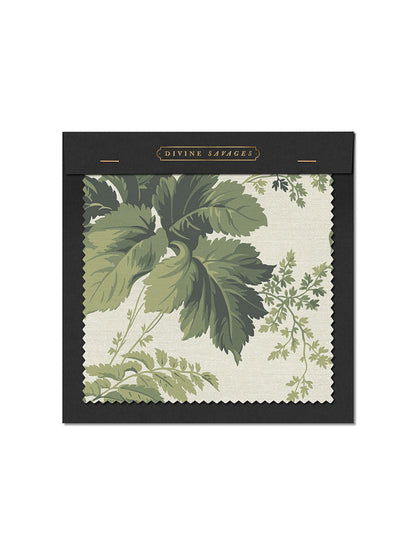 Where The Wildflowers Grow Recycled Velvet Sample