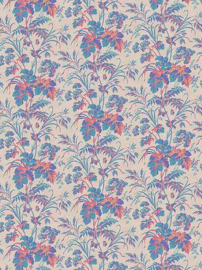 Where The Wildflowers Grow Recycled Velvet Sample