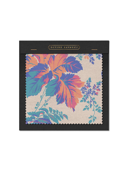 Where The Wildflowers Grow Recycled Velvet Sample