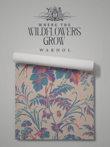 Where The Wildflowers Grow Wallpaper Sample