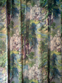 Wild Wild Woods Recycled Velvet Sample
