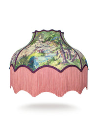 Wild Wild Woods Fringed Lampshade