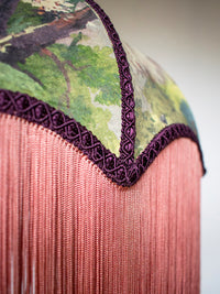 Wild Wild Woods Fringed Lampshade
