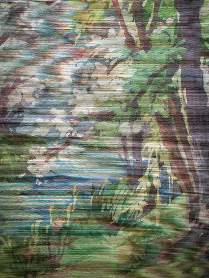 Wild Wild Woods Grasscloth Wallpaper By The Metre