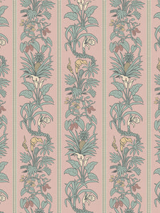Botanize Heritage 'Plaster Pink' Wallpaper