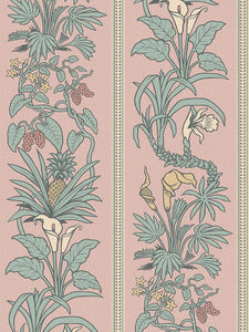 Botanize Heritage 'Plaster Pink' Wallpaper Sample
