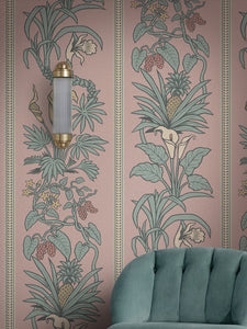 Botanize Heritage 'Plaster Pink' Wallpaper