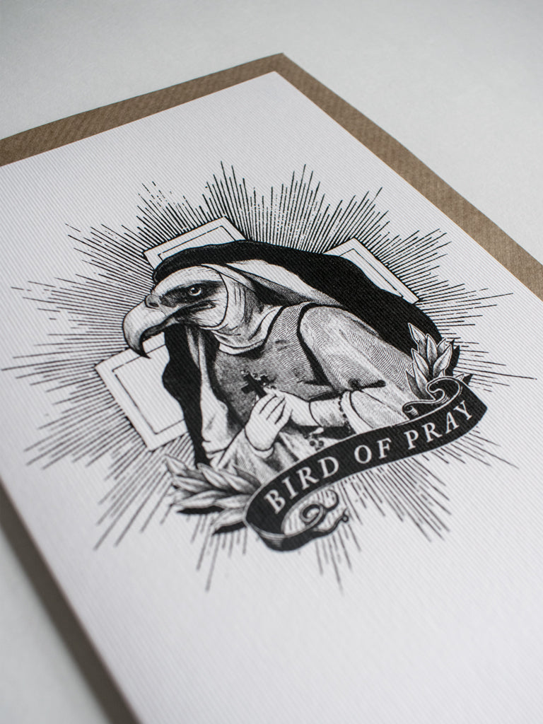Bird of Pray Greeting Card