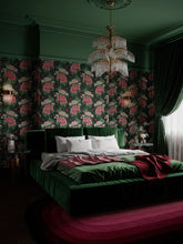 Load image into Gallery viewer, Bloomin&#39; Marvellous &#39;Blush Green&#39; Wallpaper Wallpaper Sample
