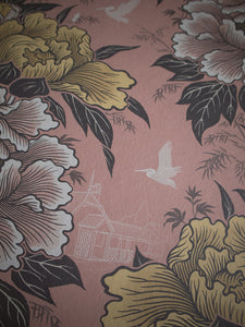 Bloomin' Marvellous 'Duchess Pink' Wallpaper Wallpaper Sample