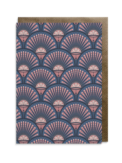Deco Martini 'Blush' Greeting Card