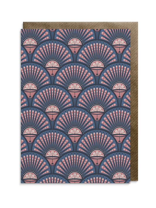 Deco Martini 'Blush' Greeting Card