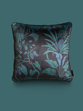 Load image into Gallery viewer, Sample Sale: Botanize &#39;Blackberry&#39; Velvet Cushion