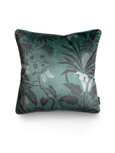 Load image into Gallery viewer, Sample Sale: Botanize &#39;Fern Green&#39; Velvet Cushion